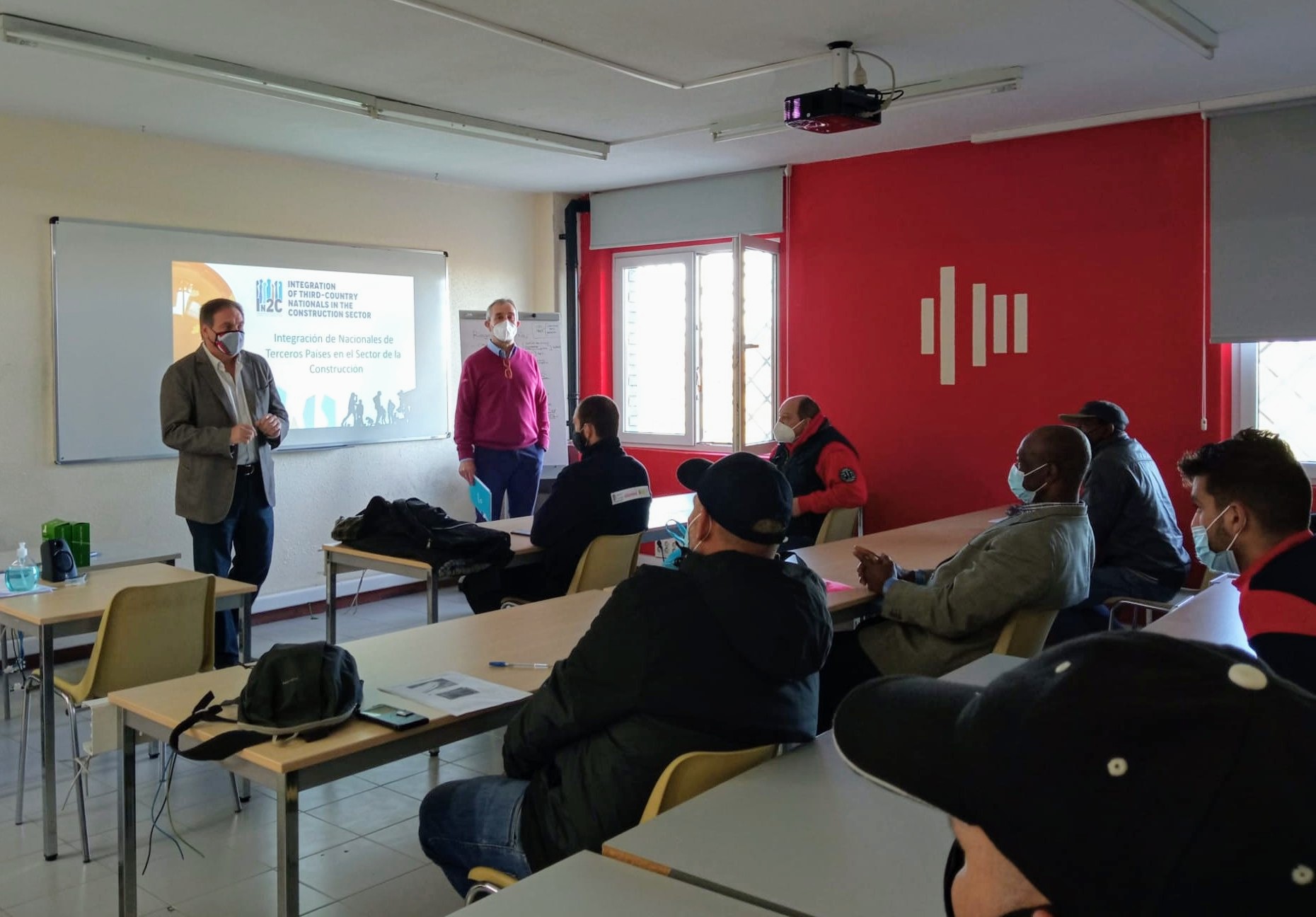Presentación del proyecto In2C en las instalaciones de la FLC de Cantabria